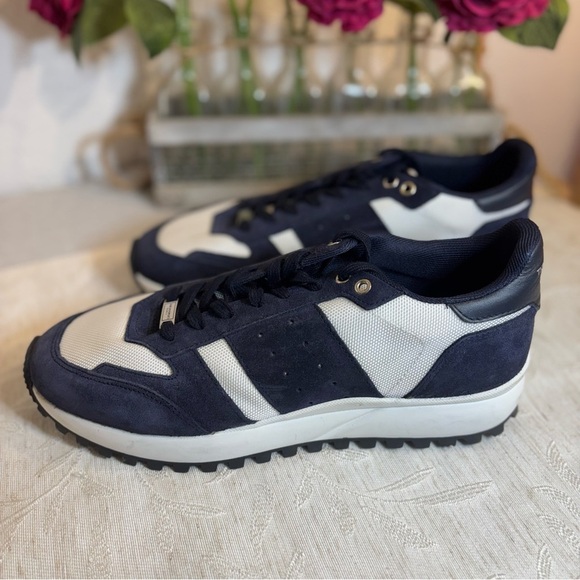 The Kooples Trainers Men’s Size 42 (FR) Navy and White. Size 9. Unisex - Picture 1 of 10